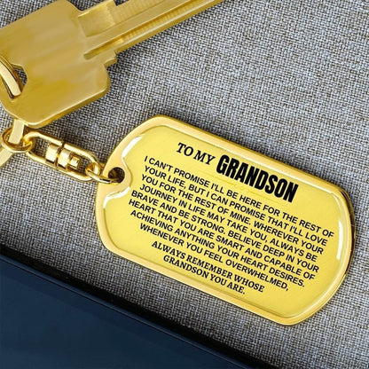 Heartfelt Connection - Unique Grandchild Keychain