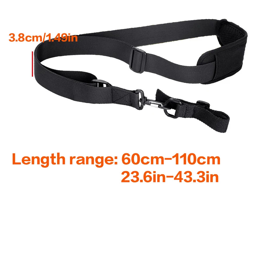 Adjustable Universal Nylon Shoulder Strap for Garden Tools | Ergonomic Carrying Strap for Lawnmowers and Hedge Trimmers