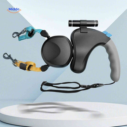 Dual Leash for Two Dogs - Full Control and Comfort