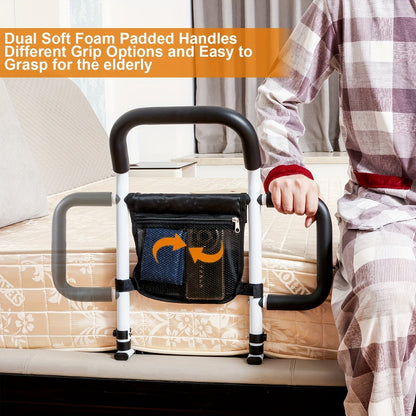 Double Handle Bed Lift Assist Device