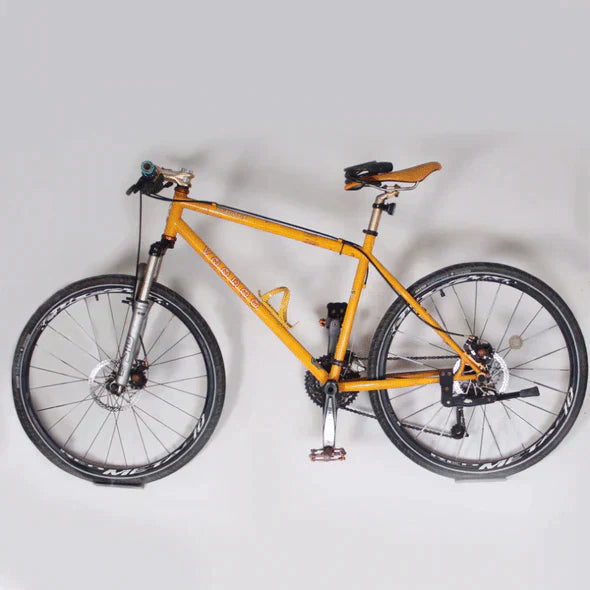 Space-Saving Steel Bike Wall Holder with WallGrip Hook