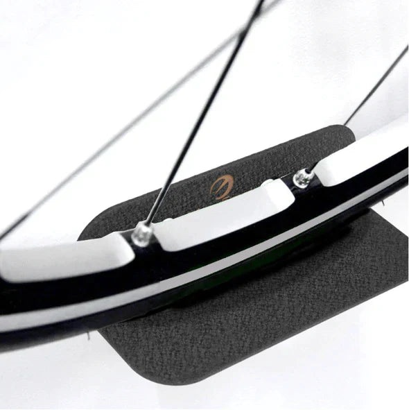 Space-Saving Steel Bike Wall Holder with WallGrip Hook