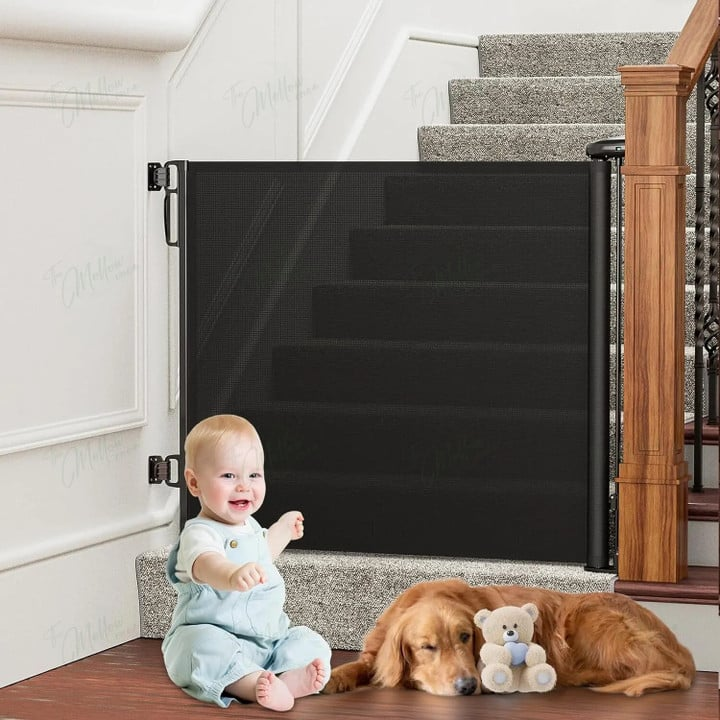 Extendable Safety Barrier for Children and Pets – Fits Up to 140 cm