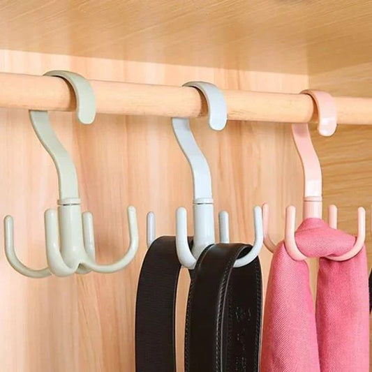 360-Degree Spinning Organizer for Belts and Accessories