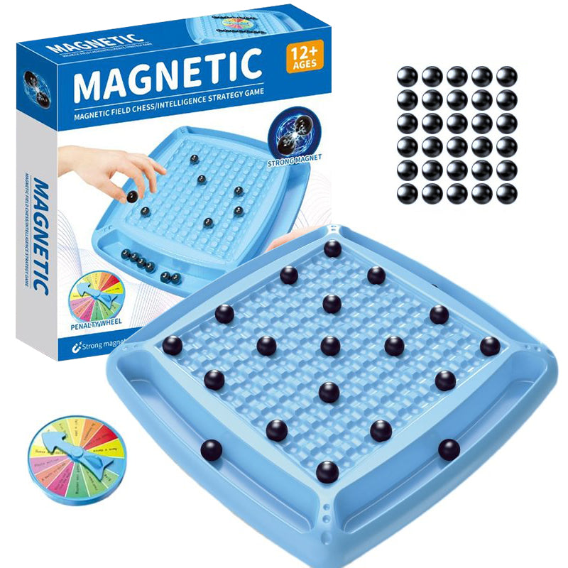 Strategic Magnet Chess Challenge for Fun and Learning