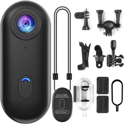 Compact HD Body Camera for Discreet Recording - SnapGuard Mini Cam