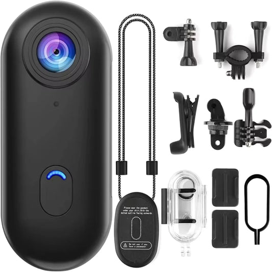 Compact HD Body Camera for Discreet Recording - SnapGuard Mini Cam