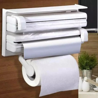 Versatile 3-in-1 Kitchen Paper Holder and Dispenser