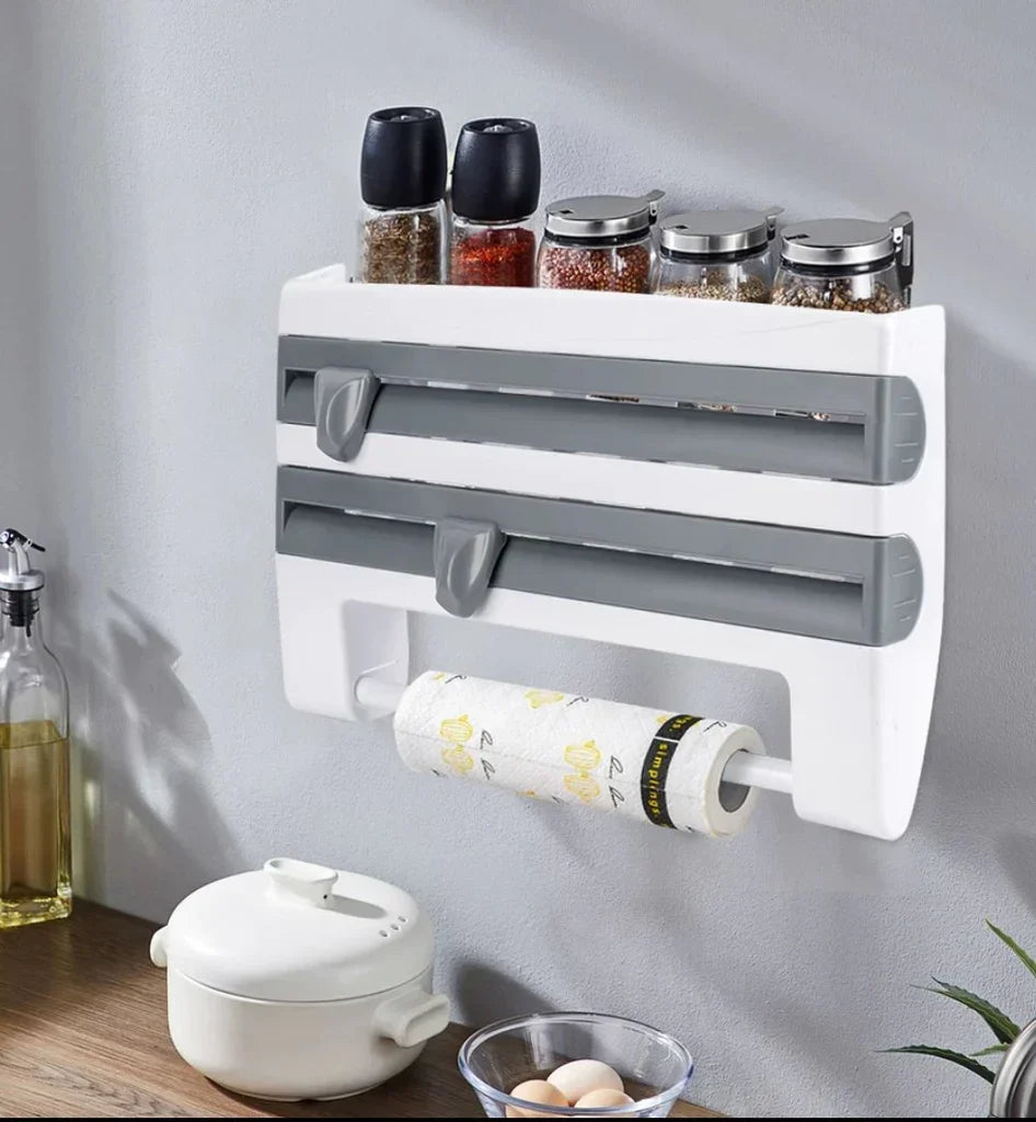 Versatile 3-in-1 Paper Dispenser Organizer