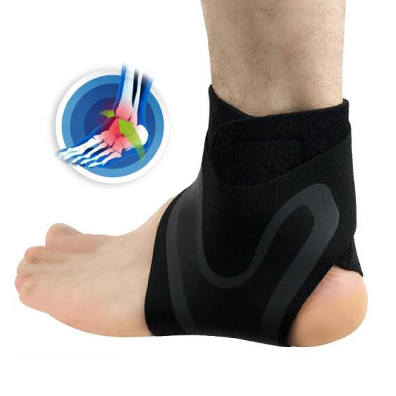 Ankle Support Wrap with Adjustable Fit