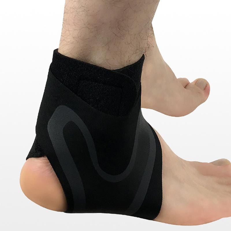 Ankle Support Wrap with Adjustable Fit