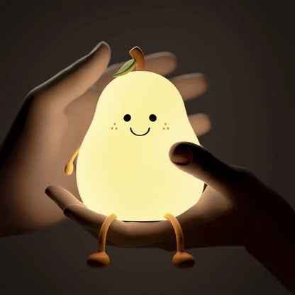 Rechargeable Pear-Shaped Night Light