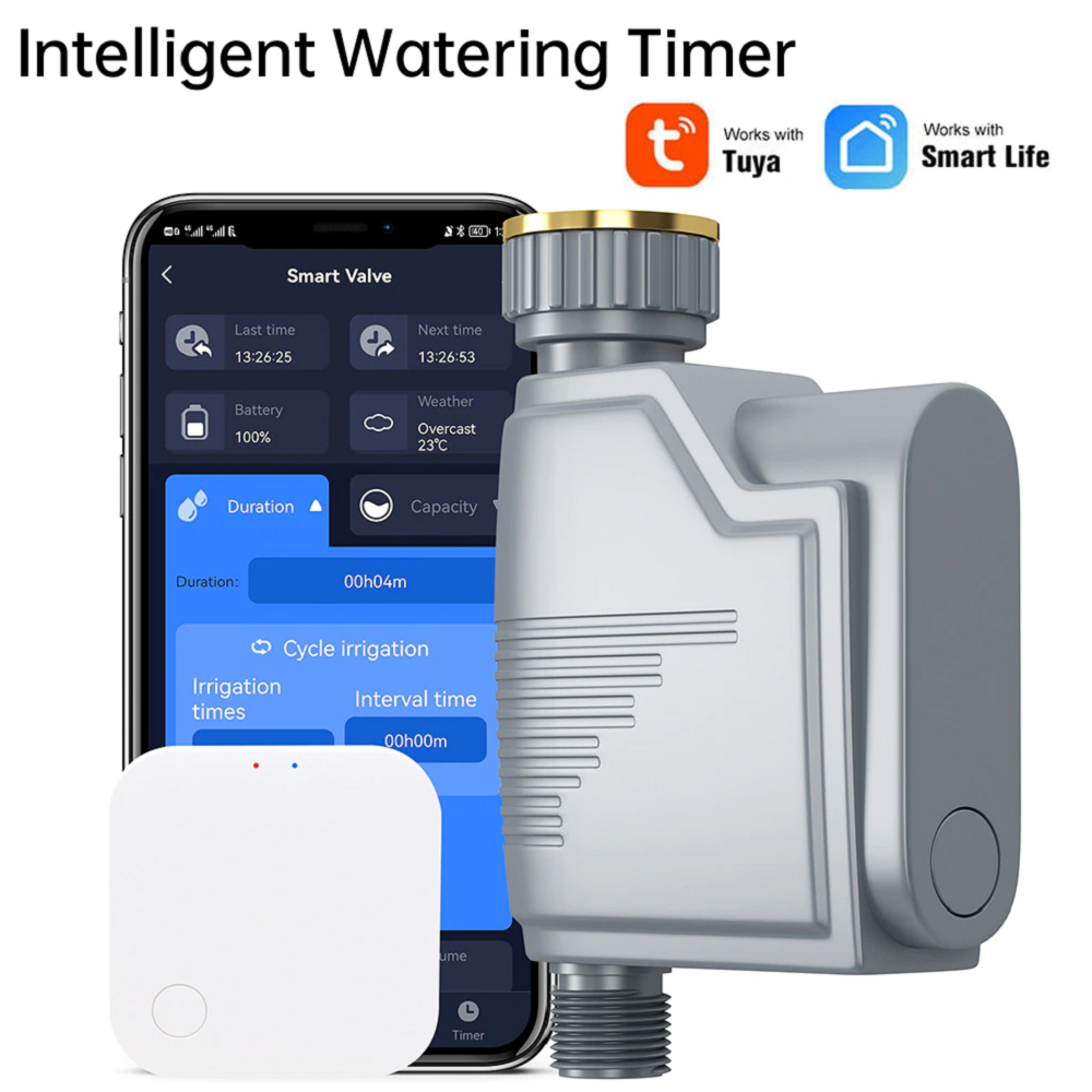 Smart Drip Irrigation System with WiFi Garden Water Timer