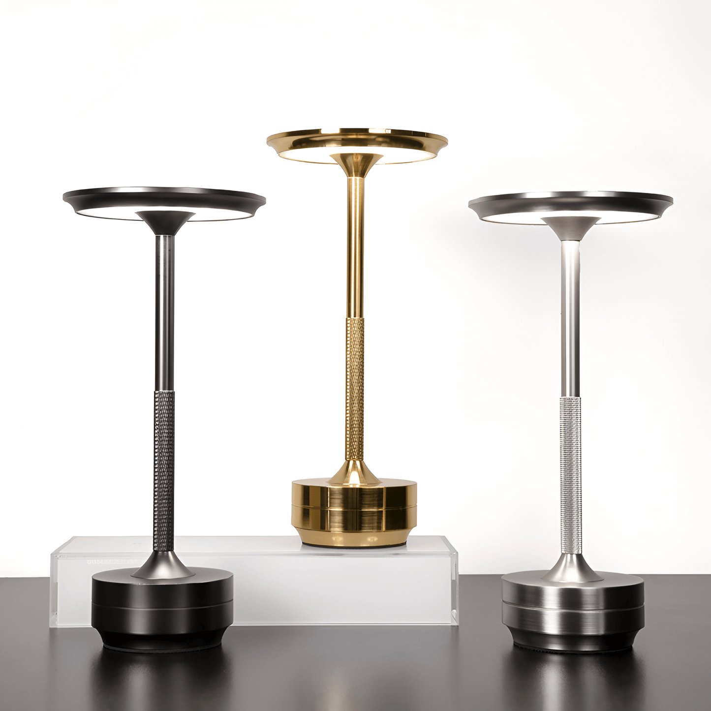 Wireless LED Table Lamp with Rechargeable Battery