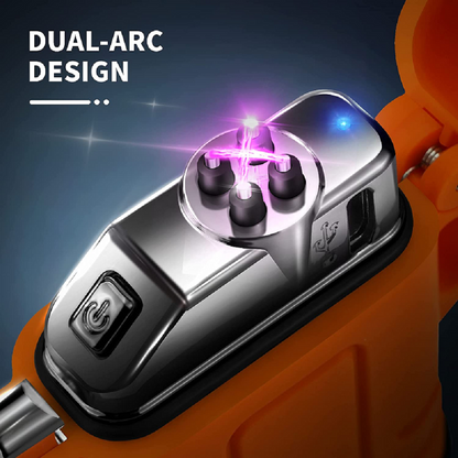 Plasma Lighter with Double Arc – Windproof and Waterproof Design