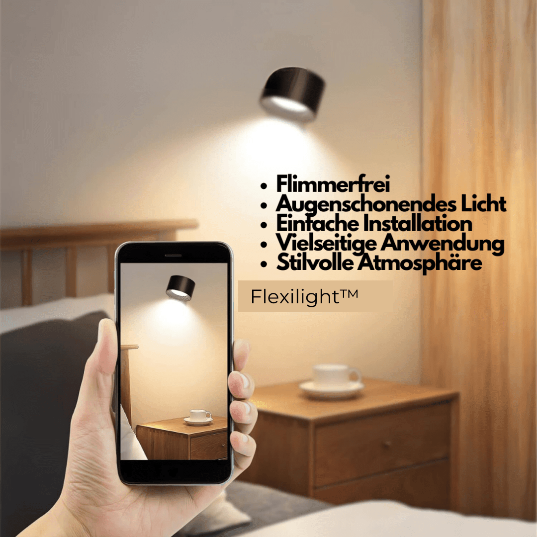 Rechargeable Wireless Wall Light – Versatile 360° LED Illumination