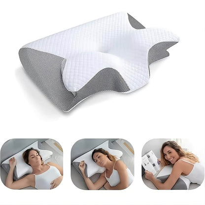 Ergonomic Memory Foam Pillow for Neck and Back Support – RelaxNeck