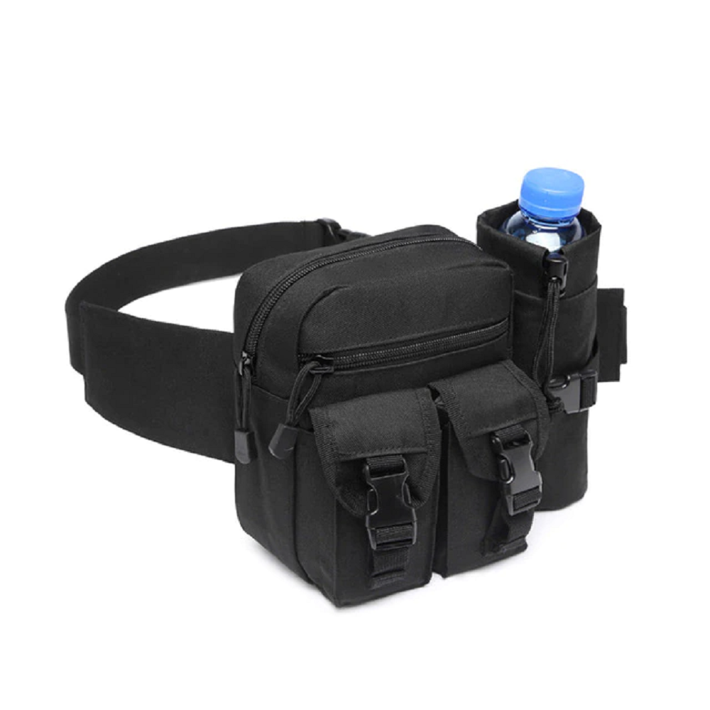 Waist Pack with Holder for Water Bottle – Tactical Design