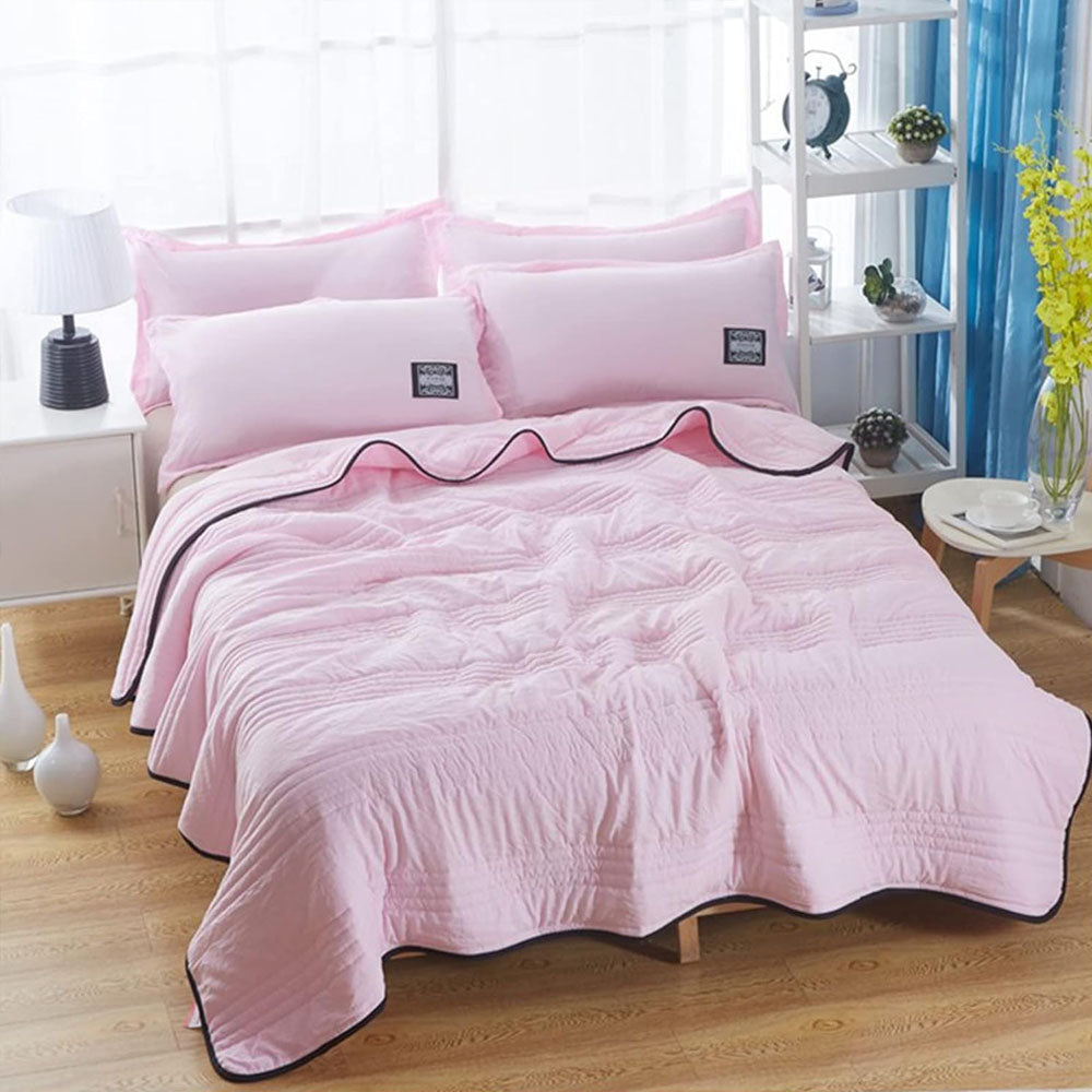 ChillEase Cooling Blanket for Restful Sleep