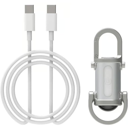 Pocket-Size Rechargeable Keychain Light with USB-C