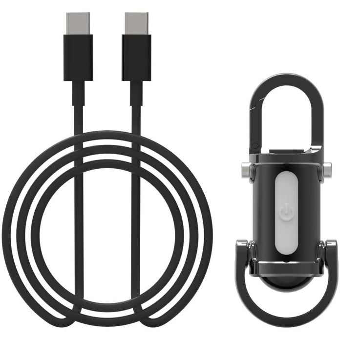 Pocket-Size Rechargeable Keychain Light with USB-C