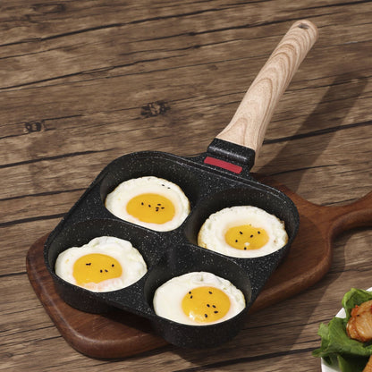 Multi-Chamber Non-Stick Breakfast Frying Pan for All Stovetops
