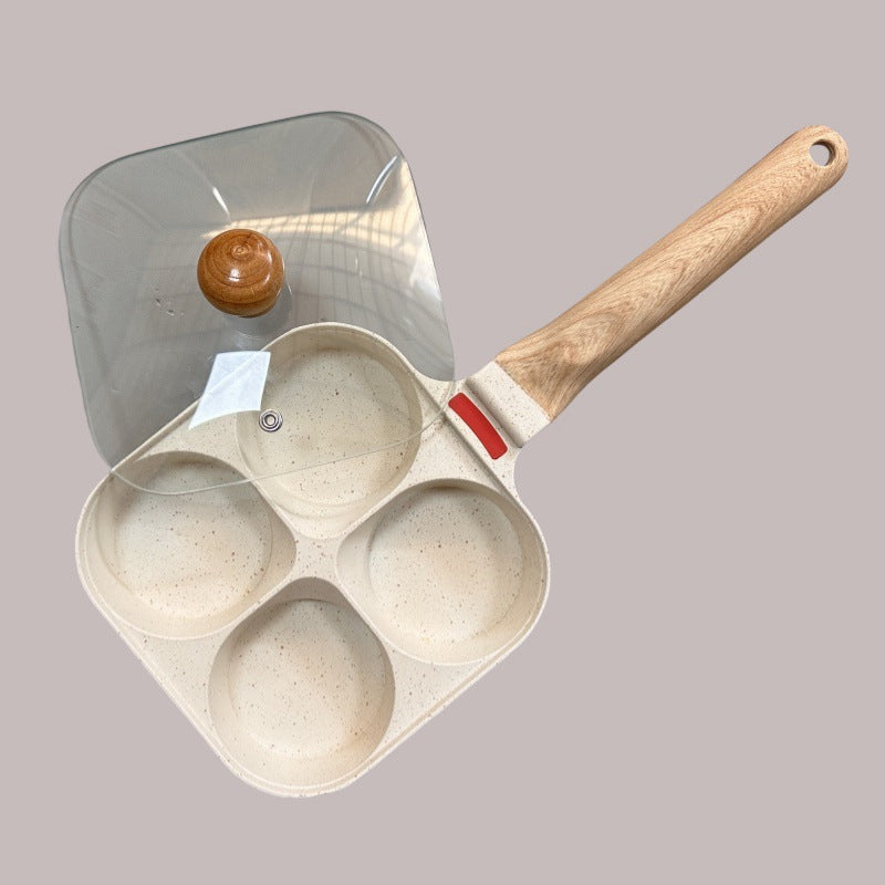 Multi-Chamber Non-Stick Breakfast Frying Pan for All Stovetops