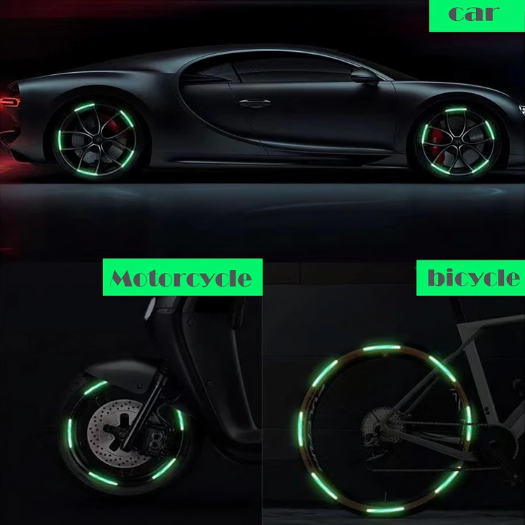Illuminate Your Night Drives with GlowGuard™ Stickers