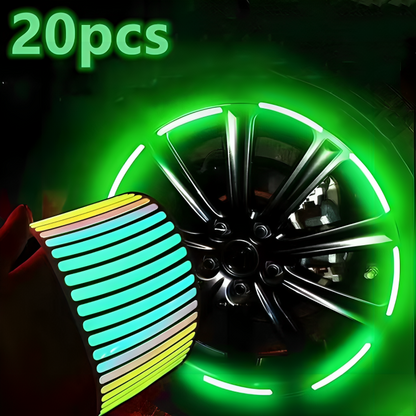 Illuminate Your Night Drives with GlowGuard™ Stickers