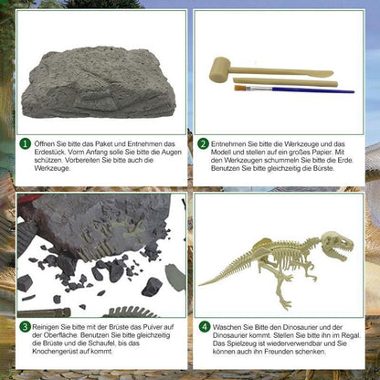 Archaeological Dinosaur Figure Toy for Kids