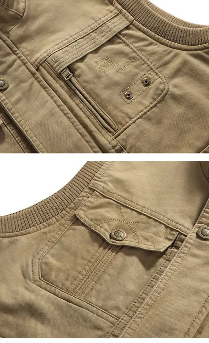 Men's Sleeveless Vintage Multi-Pocket Vest