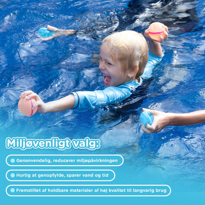 AquaBurst Reusable Water Balloons for Endless Fun