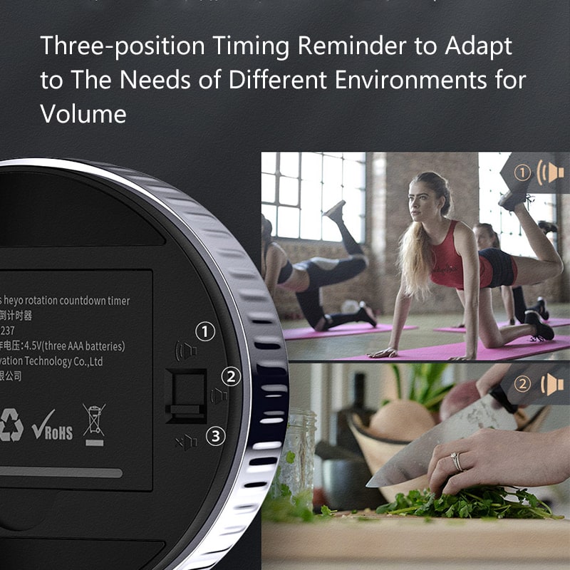 Smart Countdown Timer with Magnetic Mount & LED Display