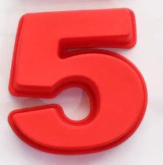 10-Inch Silicone Cake Mold for Custom Number Designs