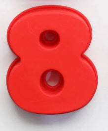 10-Inch Silicone Cake Mold for Custom Number Designs