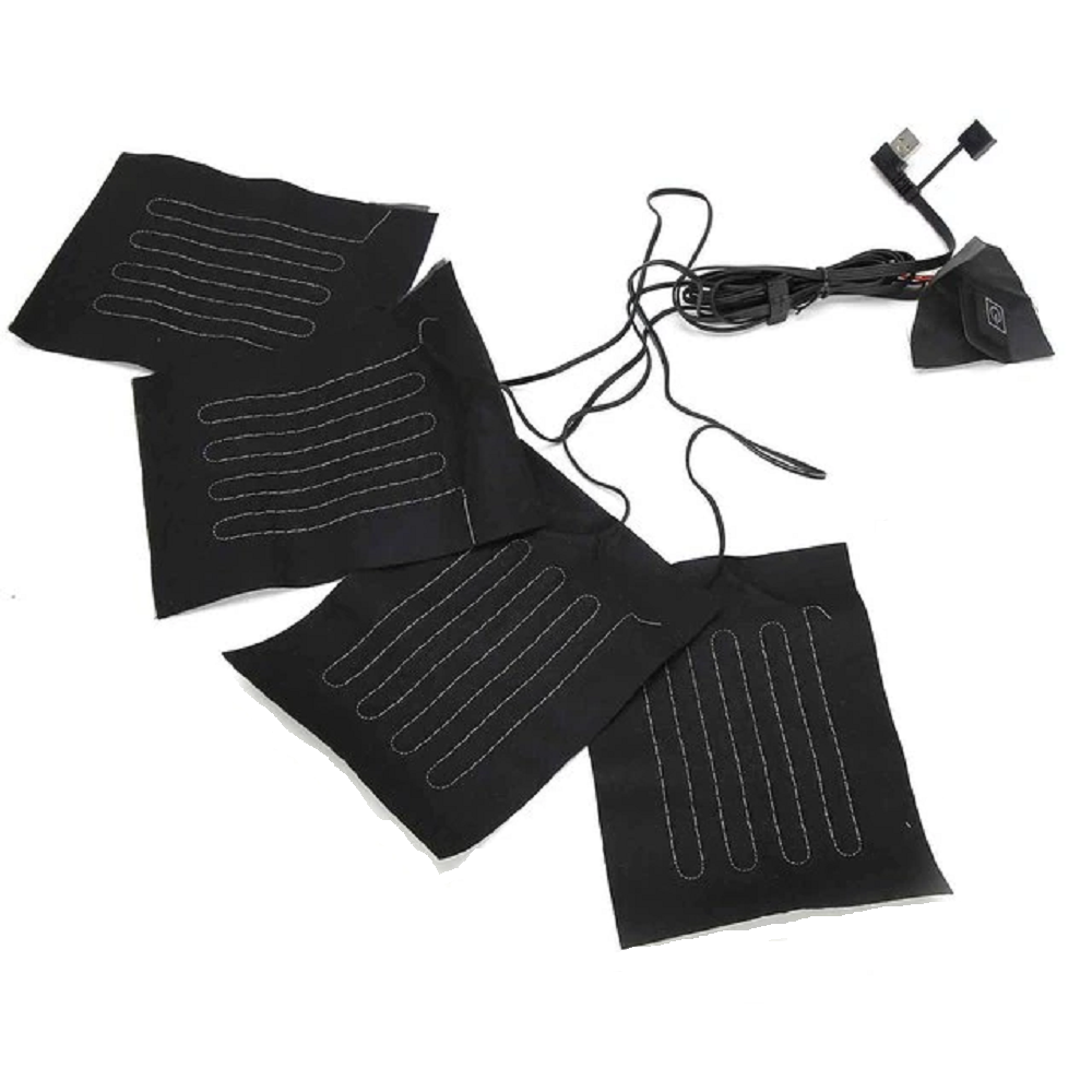 Heating Pad for Quick Warmth in Clothing, Vests, and Jackets