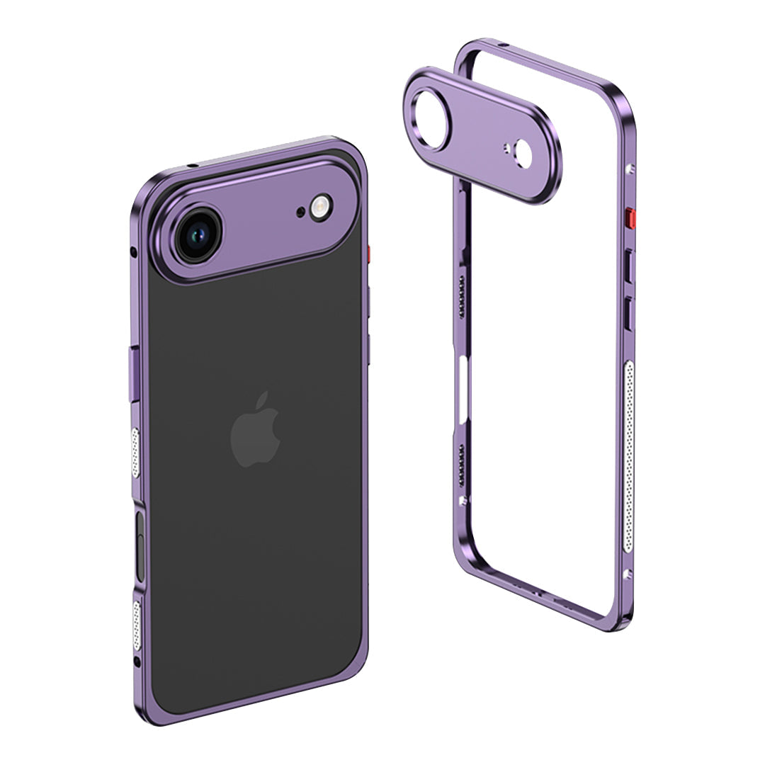 Sleek ProtectShield Metal Phone Case for Ultimate Safety