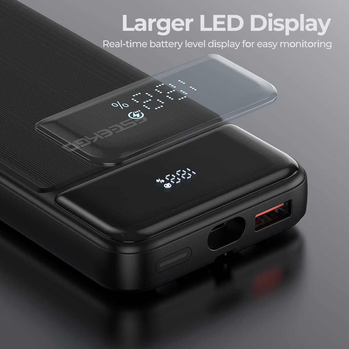 All-in-One Portable Charger | 10,000 mAh with Built-in Cables