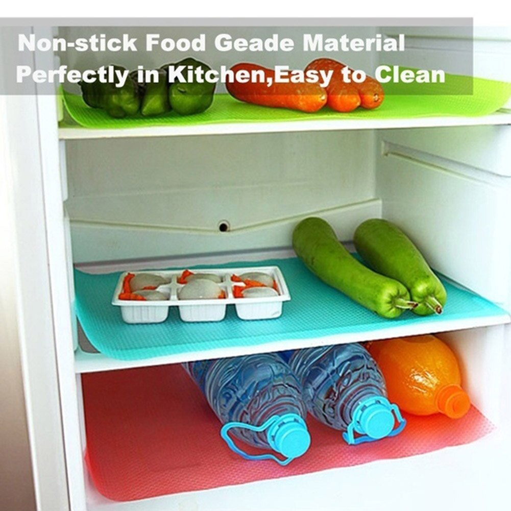 Set of 4/8 Food-Safe Refrigerator Liners | FreshGuard™
