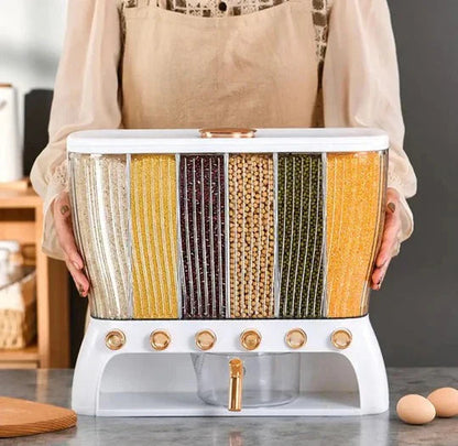 Multi-Compartment Food Storage Dispenser – FreshKeeper