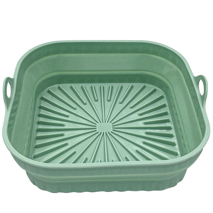 Reusable Silicone Baking Tray for Air Fryer – Grill Pan