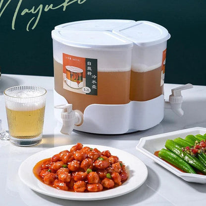 Triple Tank Refreshment Dispenser (5.2 Liters)