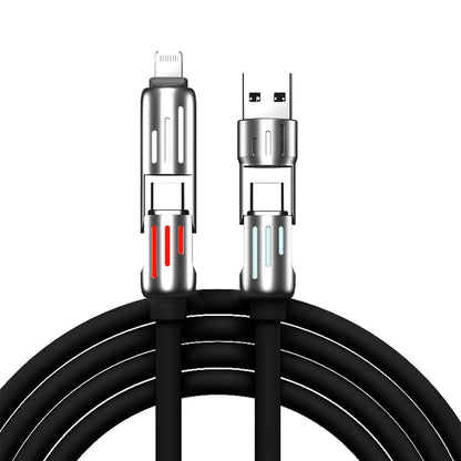 4-in-1 USB C Cable - 240W Fast Charging Solution