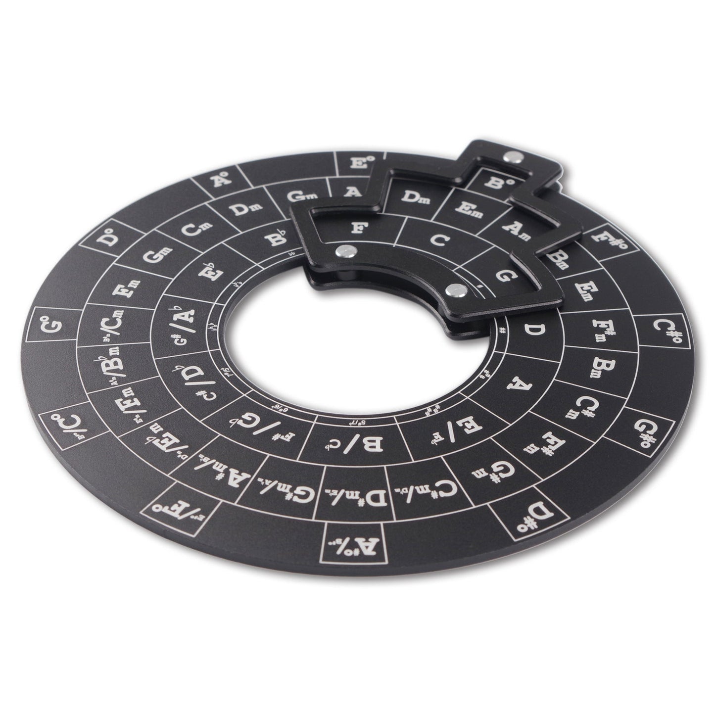 Guitar Music Theory Wheel - Circle of Fifths Disk