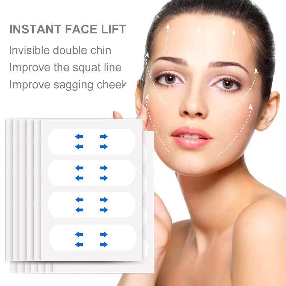 Instant V-Shape Facial Lift Stickers for a Youthful Glow
