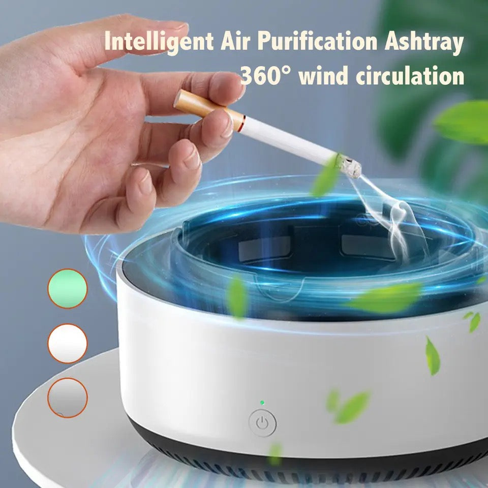 Air Purifier and Ashtray Combo