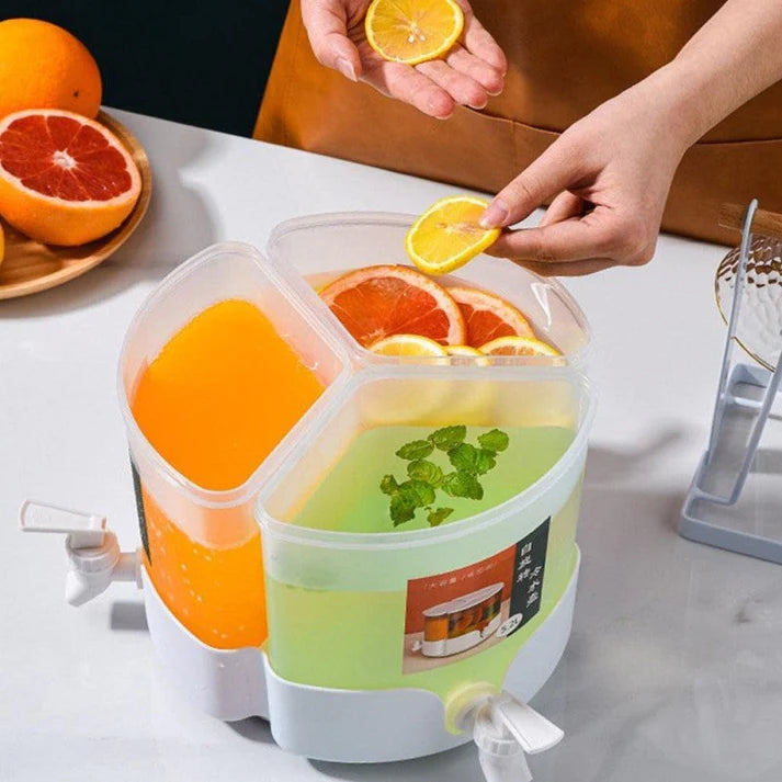 Triple Tank Refreshment Dispenser (5.2 Liters)