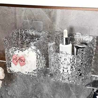 Wall-Mounted Acrylic Brush Organizer for Artists