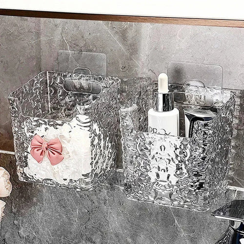 Wall-Mounted Acrylic Brush Organizer for Artists