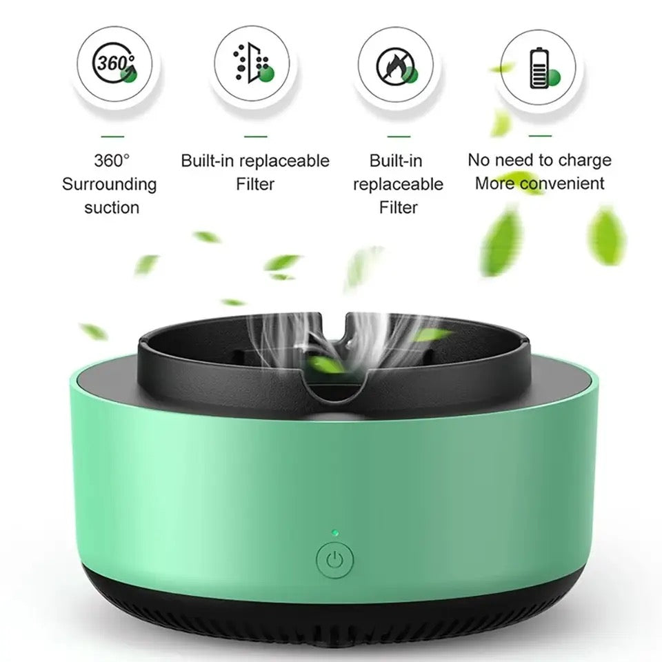 Air Purifier and Ashtray Combo